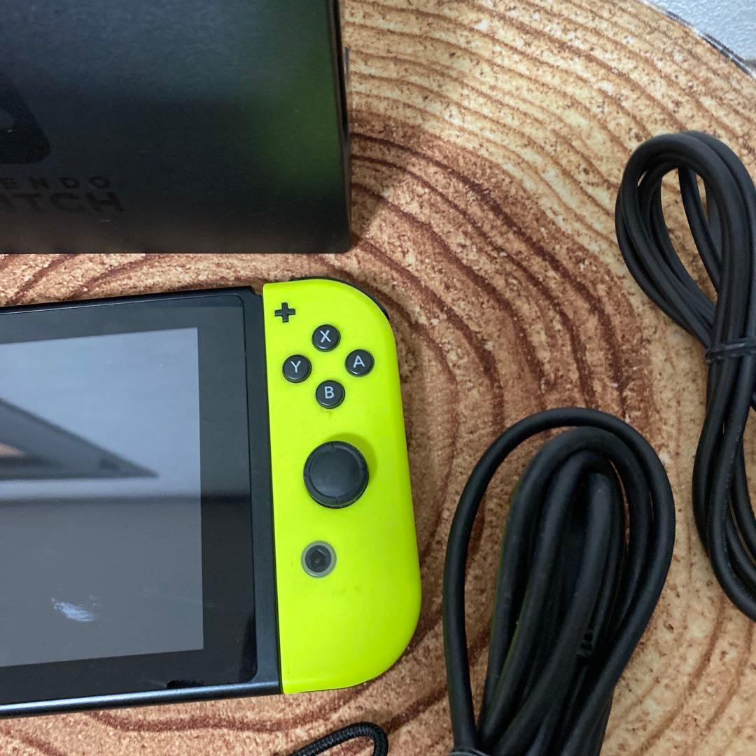 Nintendo Switch ニンテンドースイッチ本体BLU/YEL箱無し①