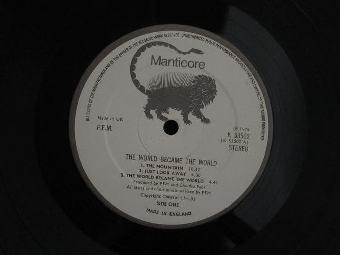 PFM★The World Became The World UK Mantic