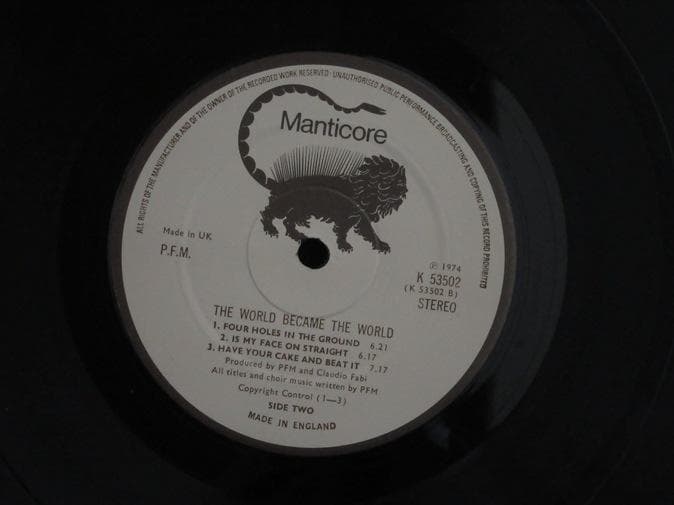 PFM★The World Became The World UK Mantic