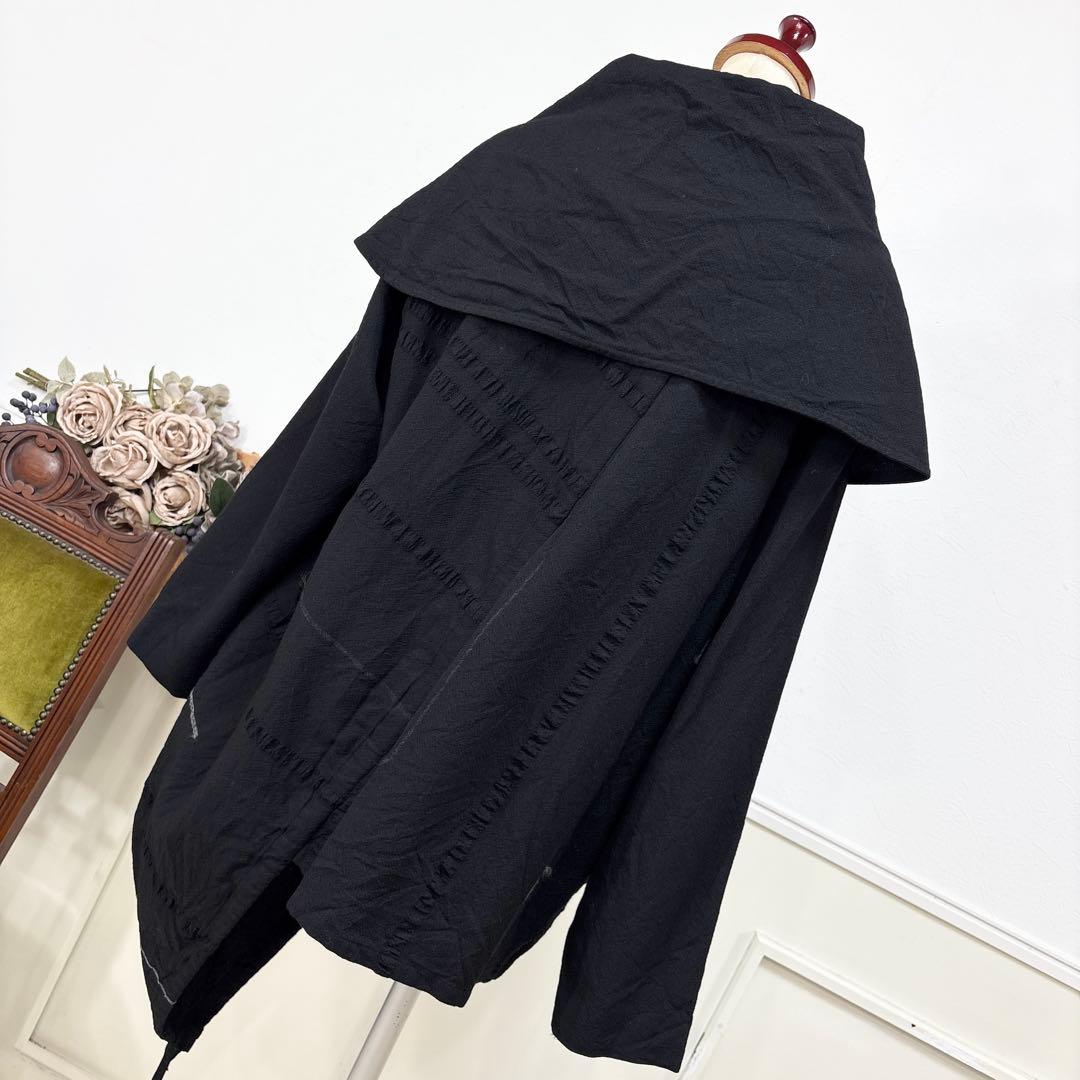 40 美品　ゆったりサイズ　センソユニコ　慈雨　羽織り