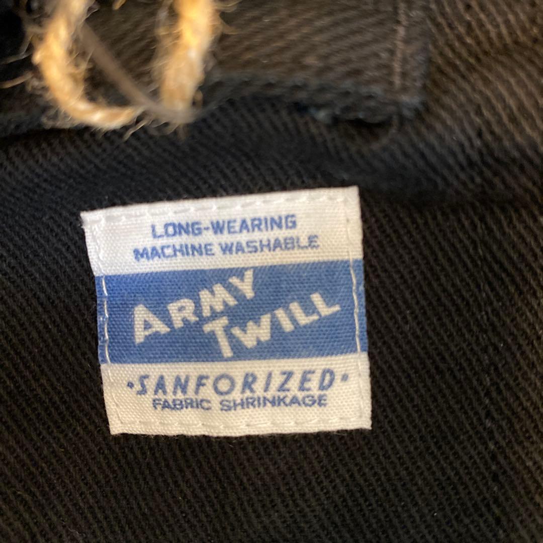 新品:＜ARMY TWILL＞ミリタリーフードコート