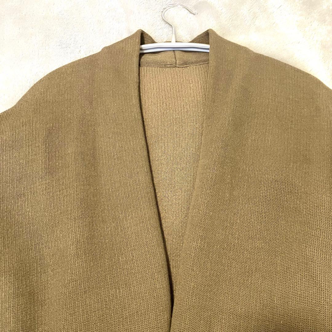 Deuxieme Classe Twinscotton ショートガウン カーキ