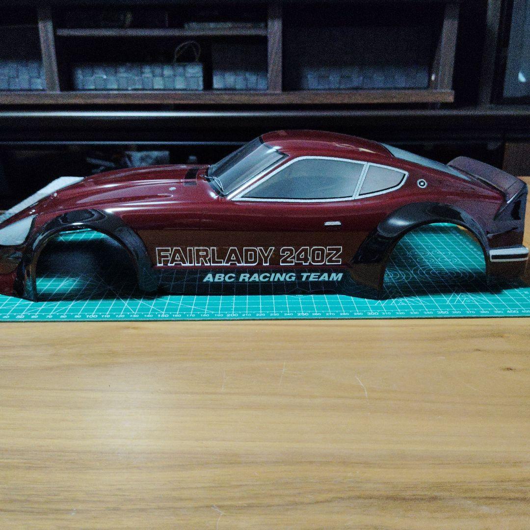 1/10　日産240 Z マルーン カラースペアボディ　最終値下げ！