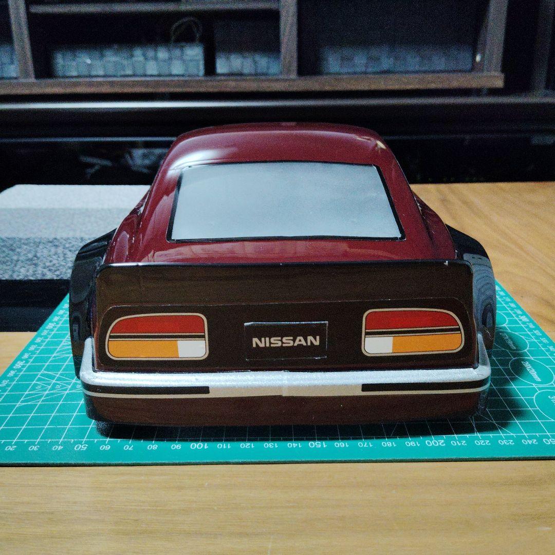 1/10　日産240 Z マルーン カラースペアボディ　最終値下げ！