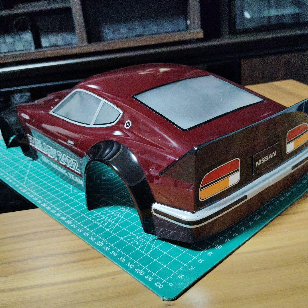 1/10　日産240 Z マルーン カラースペアボディ　最終値下げ！