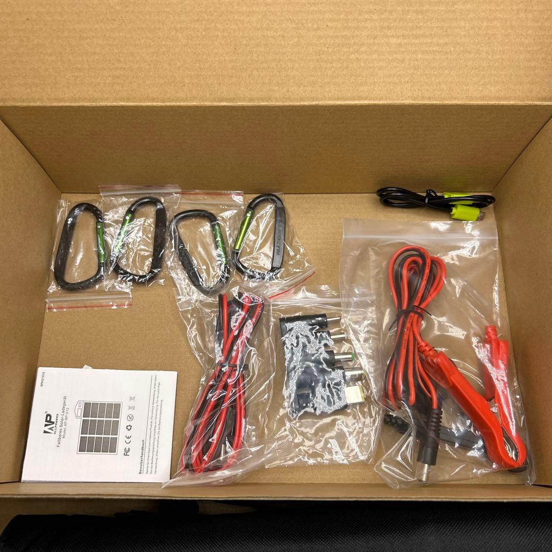 ヒ*ロ様 ALLPOWERS 100w ソーラーパネル　AP–SP–012-BL
