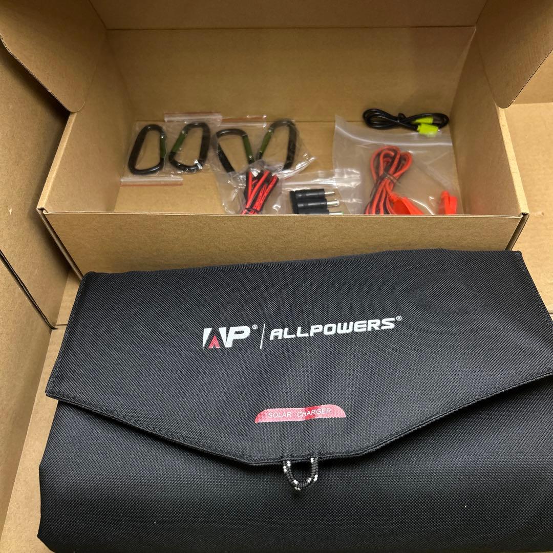 ヒ*ロ様 ALLPOWERS 100w ソーラーパネル　AP–SP–012-BL