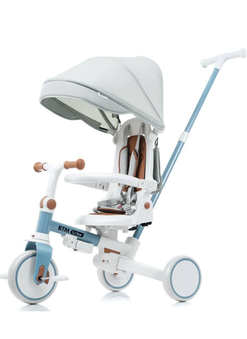 7in1折りたたみ三輪車　BTM ブルー　子供用三輪車