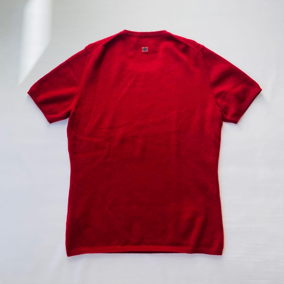 【美品】バーバリー　カーディガン　半袖ニット　2点セット　カシミヤ100％