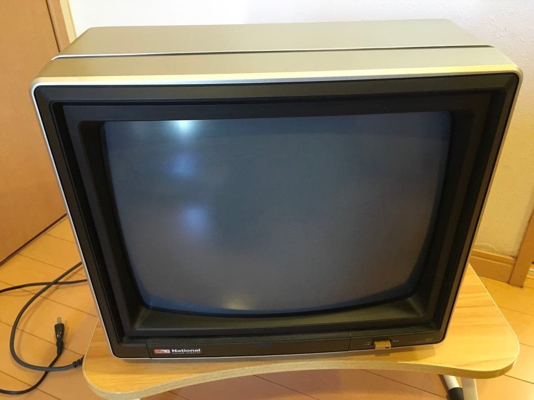 パソコン　シャープMZ1500 、モニター　ソフト付（クイックディスクに難あり）