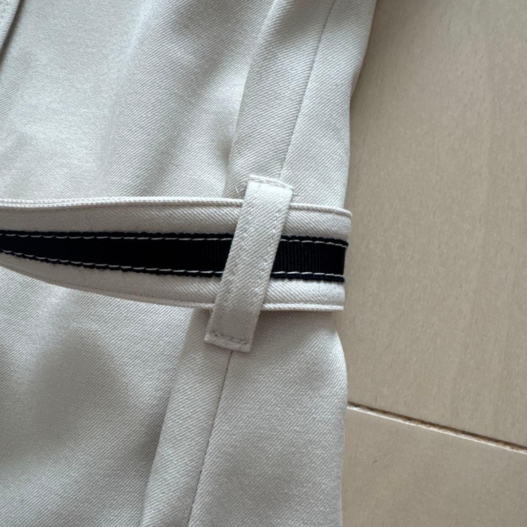 BURBERRY ブルーレーベルノースリーブワンピース 38 アイボリー
