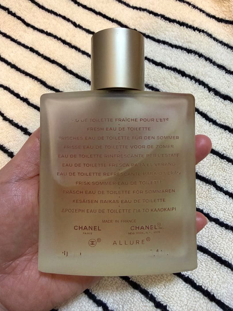 香水 CHANEL シャネルアリュール オム 100ml