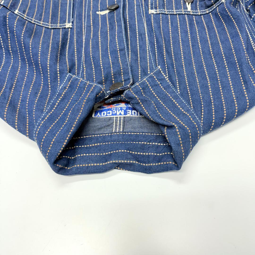 JOE McCOY COVERALL JACKET WABASH 38 美品