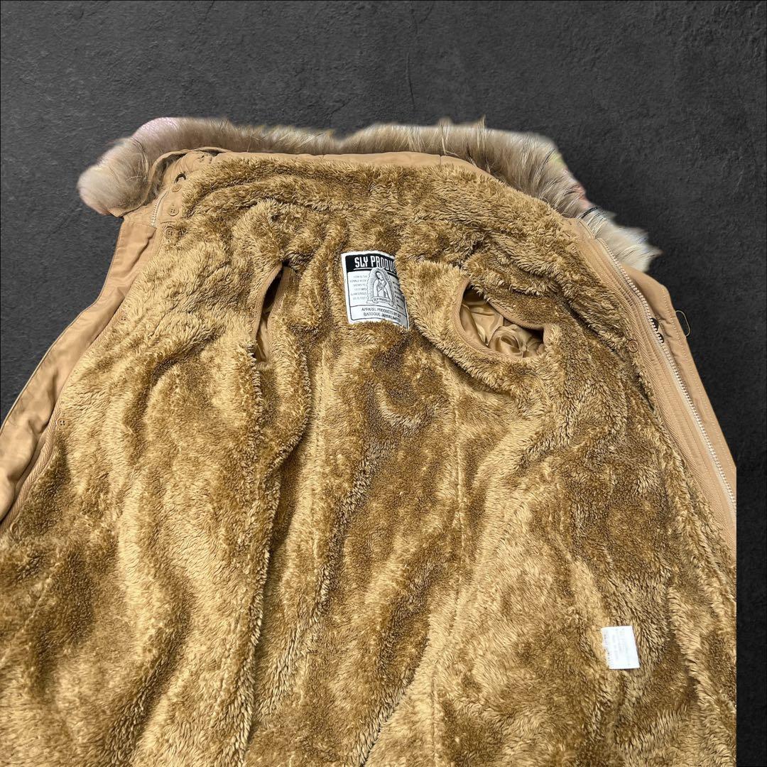 y2k N3B military jacket SLY モッズコート ファー