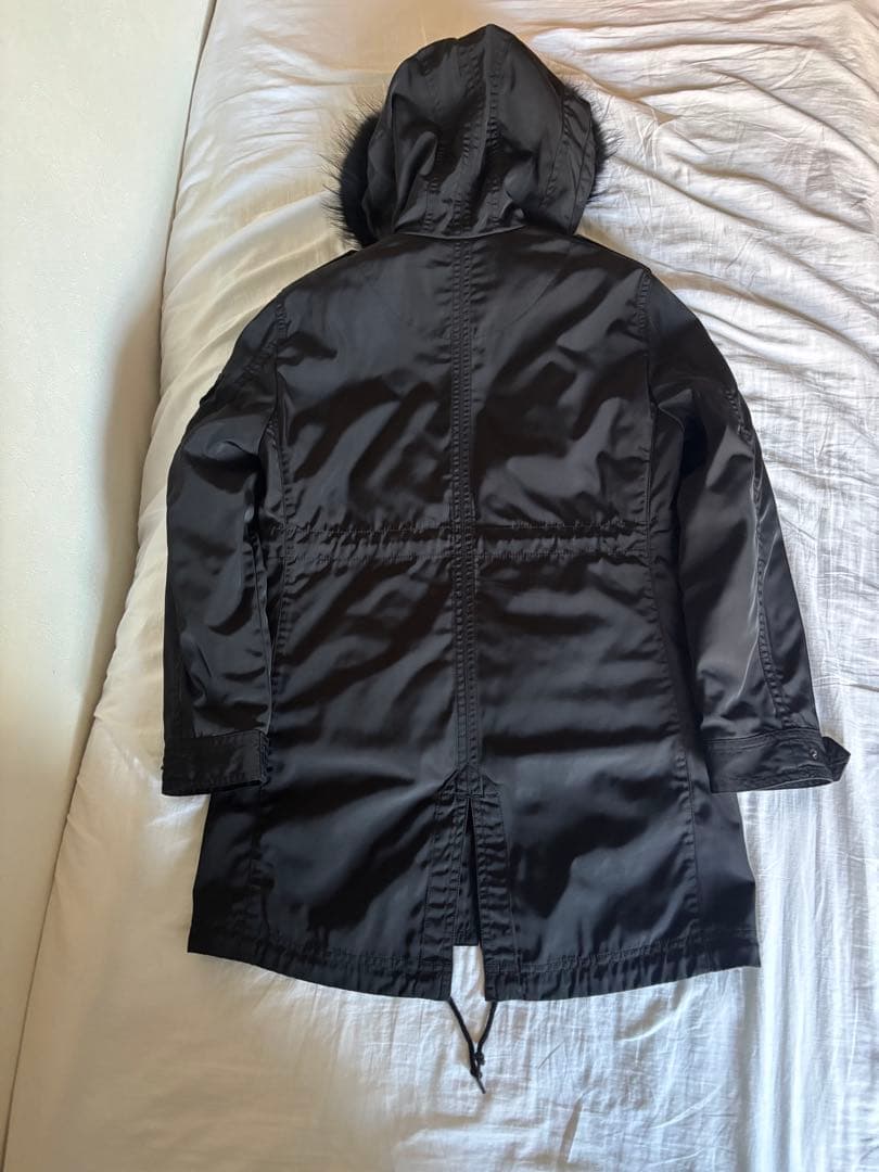 極美品　BURBERRY バーバリー ブラックレーベル　モッズコート　n-3b