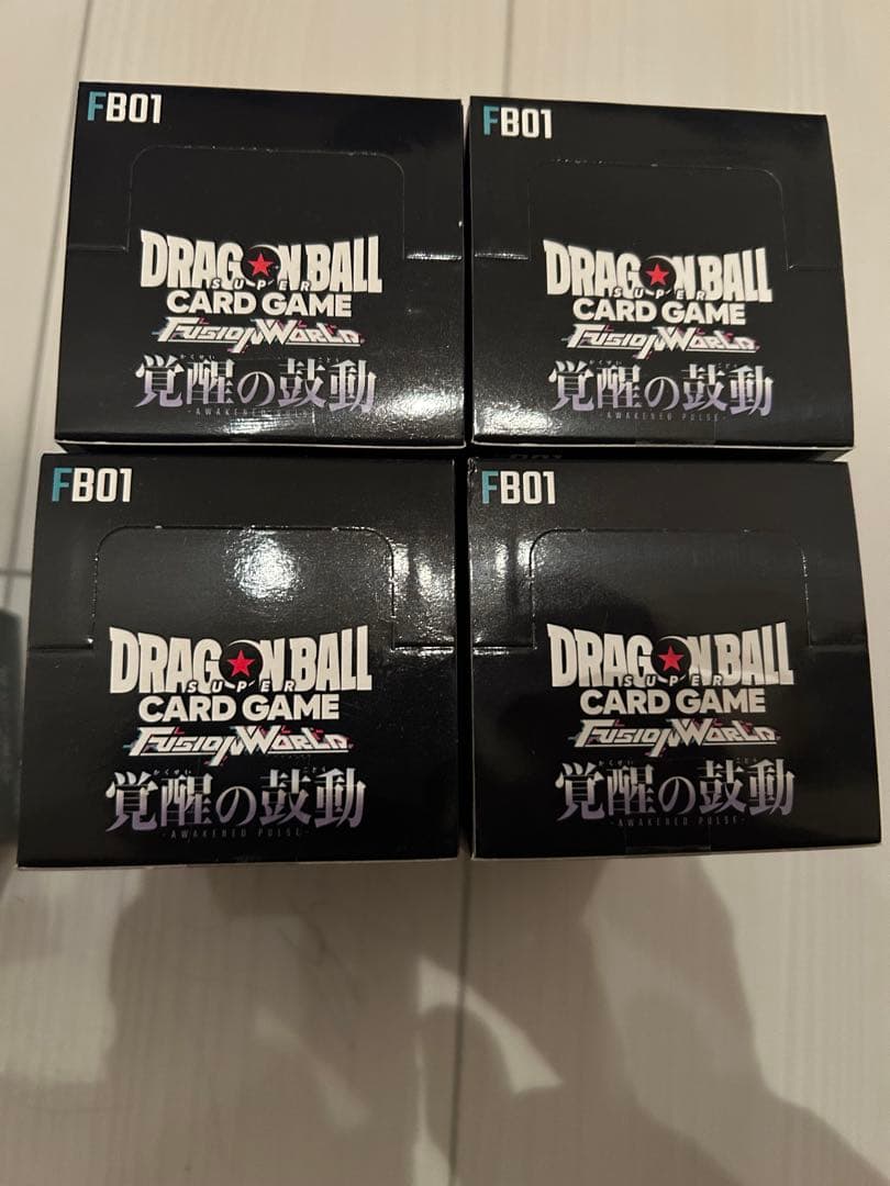 ドラゴンボール　覚醒の鼓動　未開封BOX 7箱　テープ付き4箱+テープカット3箱