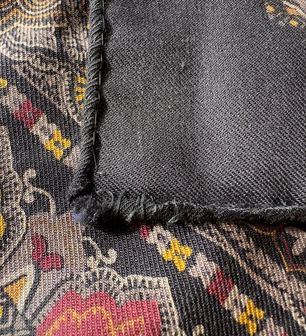 ETRO エトロ 大判ストール ペイズリー 135cm角