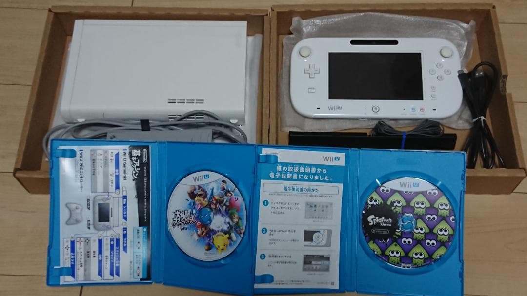 Wii U 本体　ファミリープレミアムセット【スマブラ、スプラ付き】