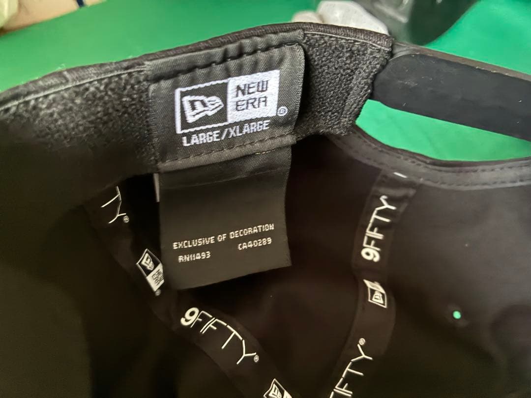 9FIFTY ストレッチスナップ ブラック L/XL new era ニューエラ