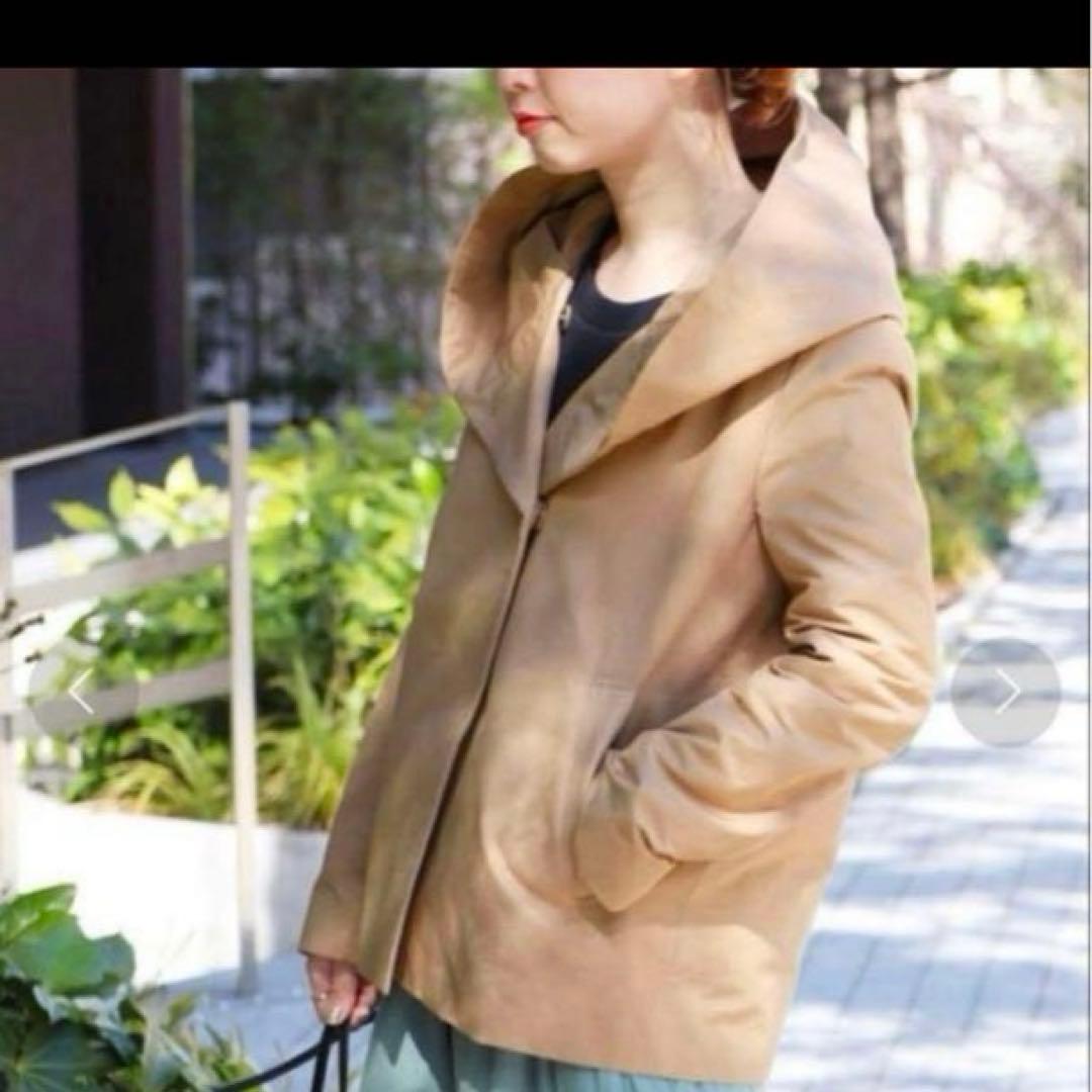 ジャーナルスタンダード　ジャケット　スプリングコート　ベージュ フード付