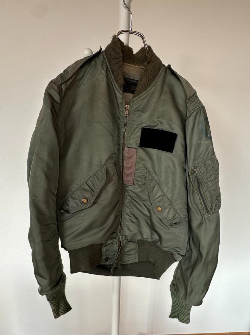 USAF実物L-2Bフライトジャケット1950s〜60s IDEALジッパー