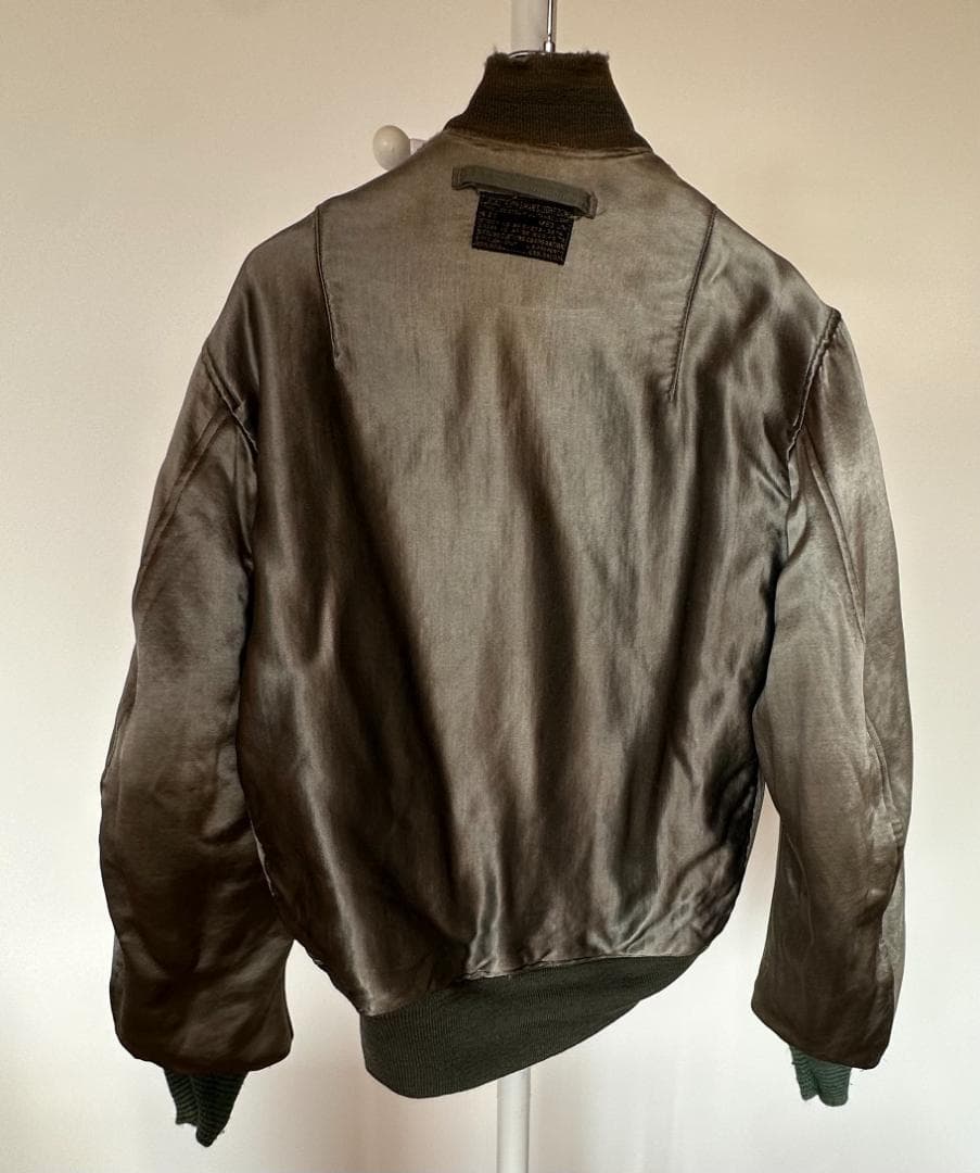 USAF実物L-2Bフライトジャケット1950s〜60s IDEALジッパー