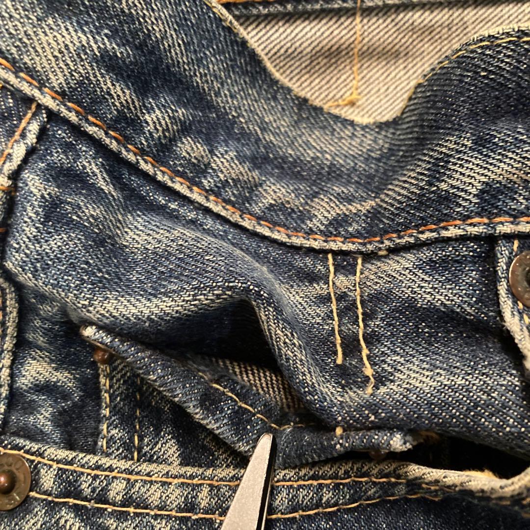 60s Levis 501 Big E W27 リーバイス ビッグE 赤耳 66