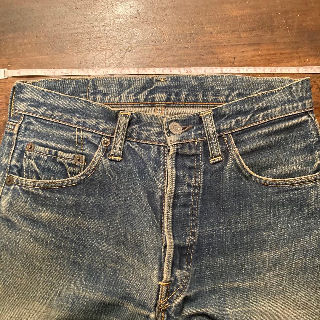 60s Levis 501 Big E W27 リーバイス ビッグE 赤耳 66