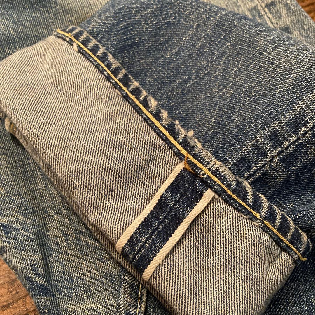 60s Levis 501 Big E W27 リーバイス ビッグE 赤耳 66