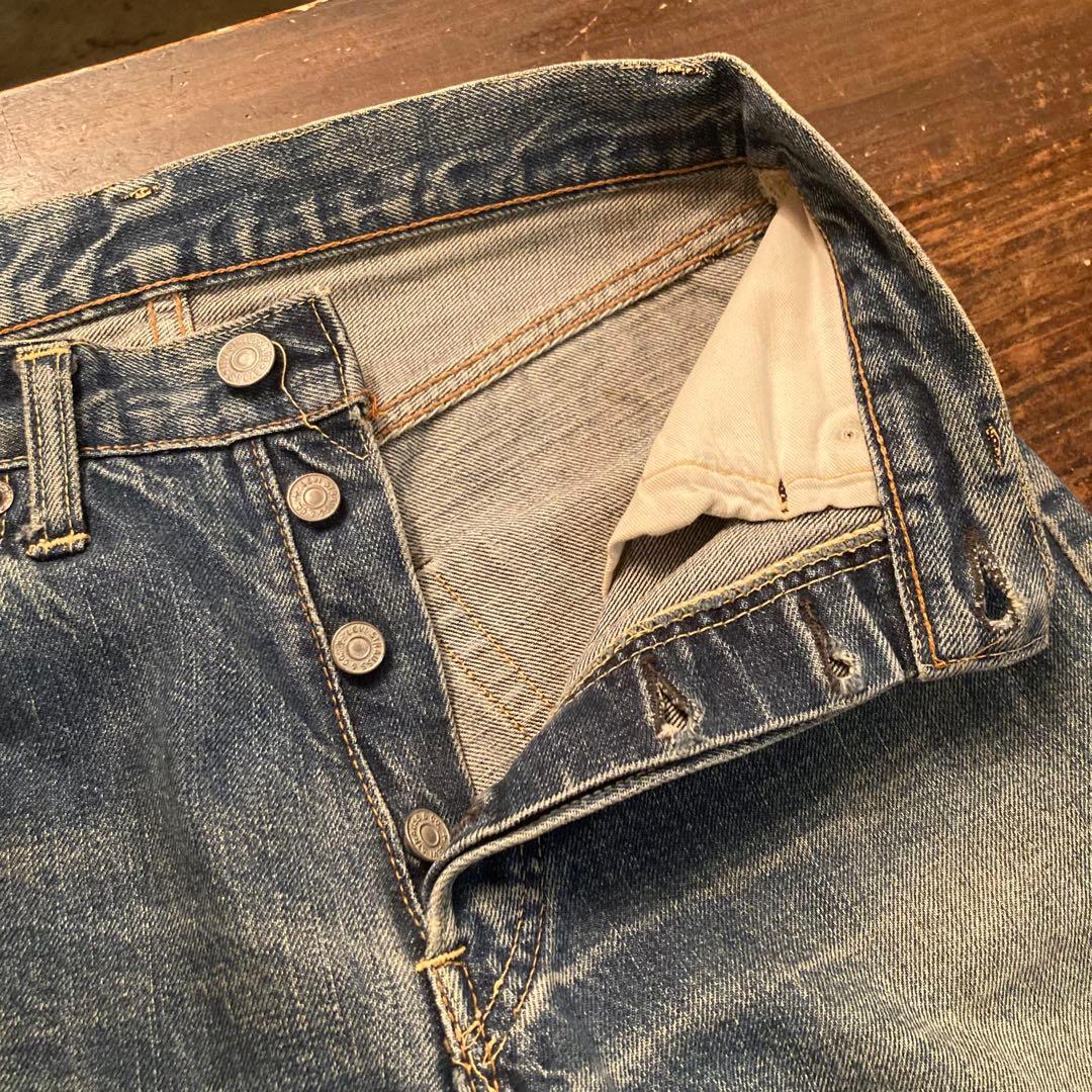60s Levis 501 Big E W27 リーバイス ビッグE 赤耳 66