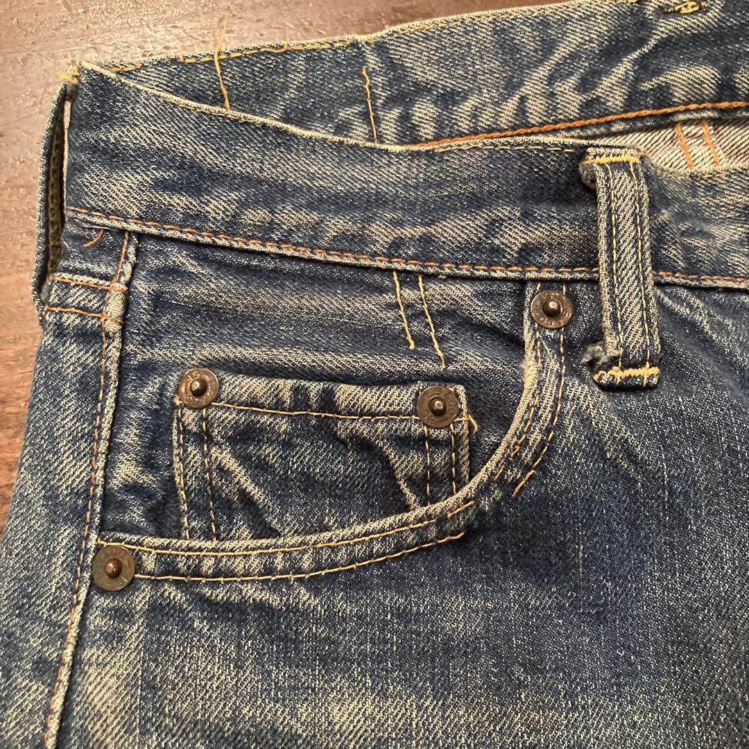 60s Levis 501 Big E W27 リーバイス ビッグE 赤耳 66