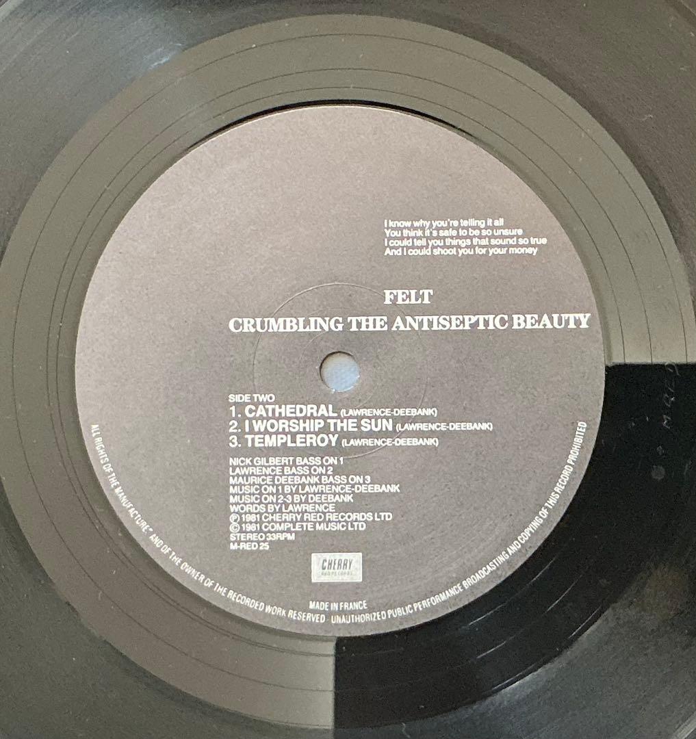 洋楽 Felt / Crumbling The Antiseptic Beauty
