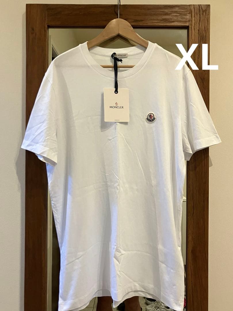 ｎ*ｎ様 【未使用級】最終値引済！！　MONCLER ロゴTシャツ　 希少XL