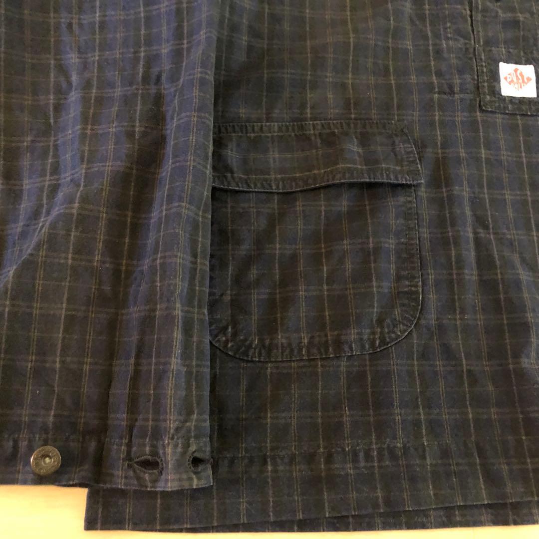 赤タグ OLD POST O'ALLS Navy Parka Size L