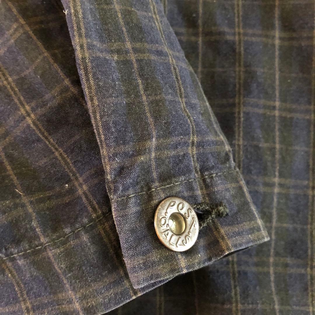 赤タグ OLD POST O'ALLS Navy Parka Size L