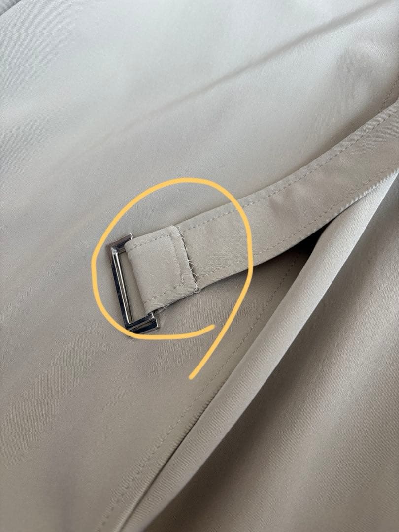 'S MaxMara マックスマーラ　トレンチコート　スプリングコート