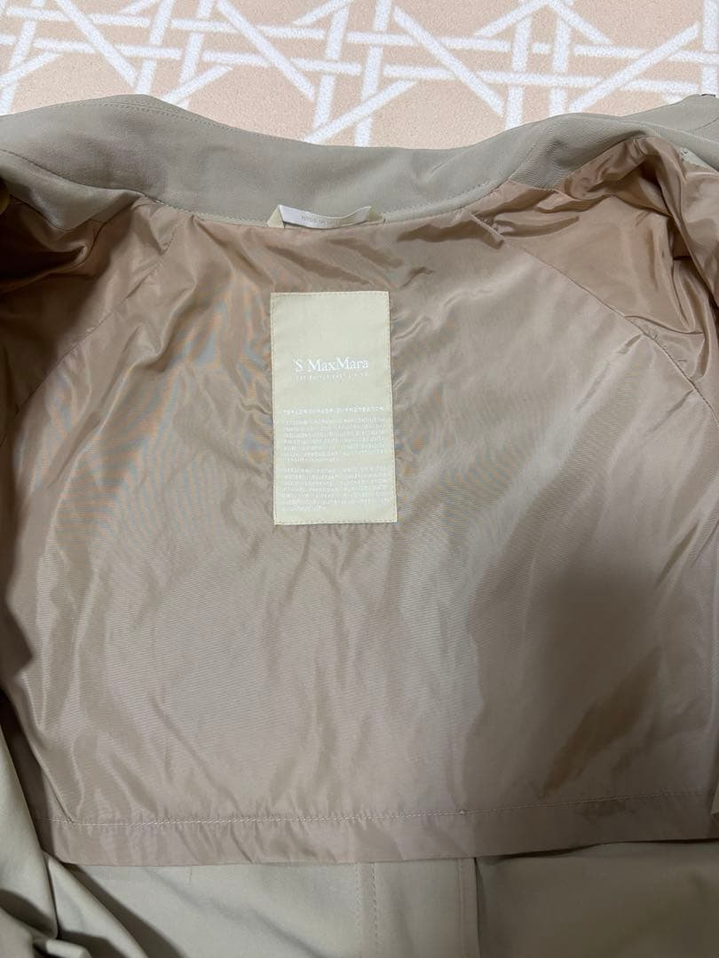 'S MaxMara マックスマーラ　トレンチコート　スプリングコート