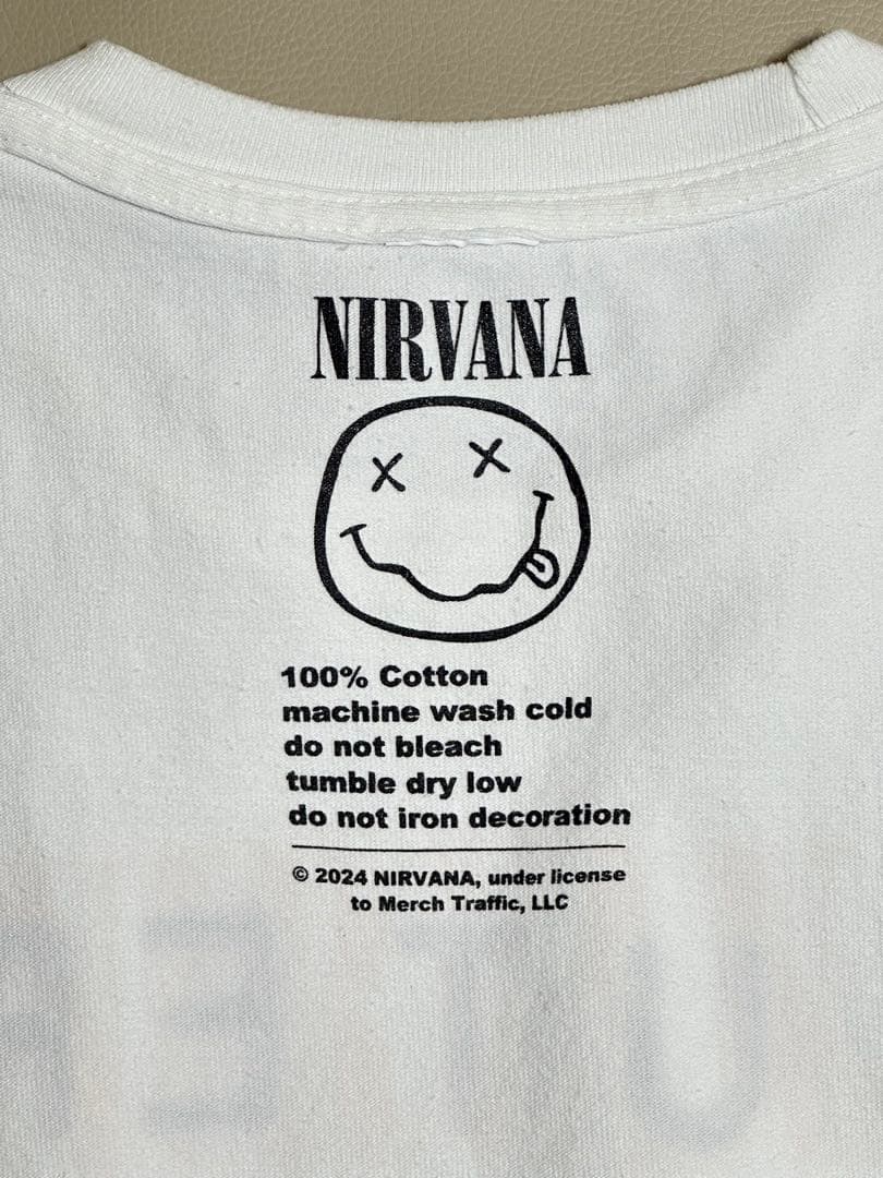 NIRVANA オフィシャルライセンス 別注Tシャツ IN UTERO