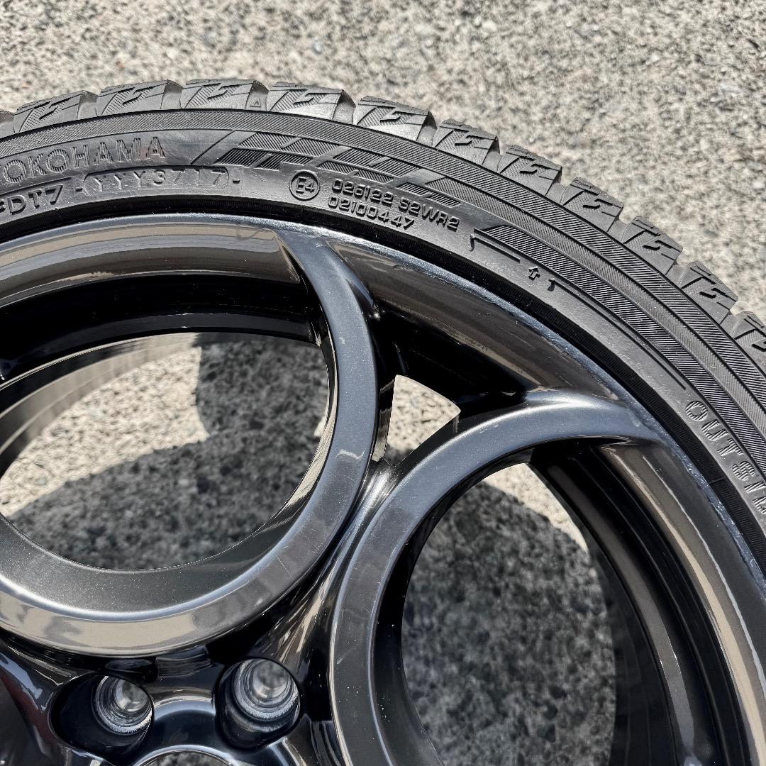 アルファロメオジュリエッタ18インチ純正ホイールスタッドレス3/4【4本購入必須
