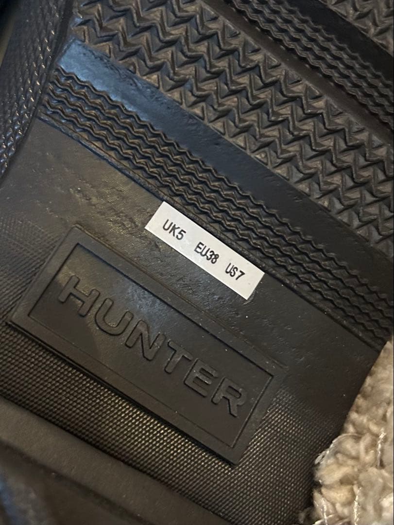 新品未使用 HUNTER レインシューズ