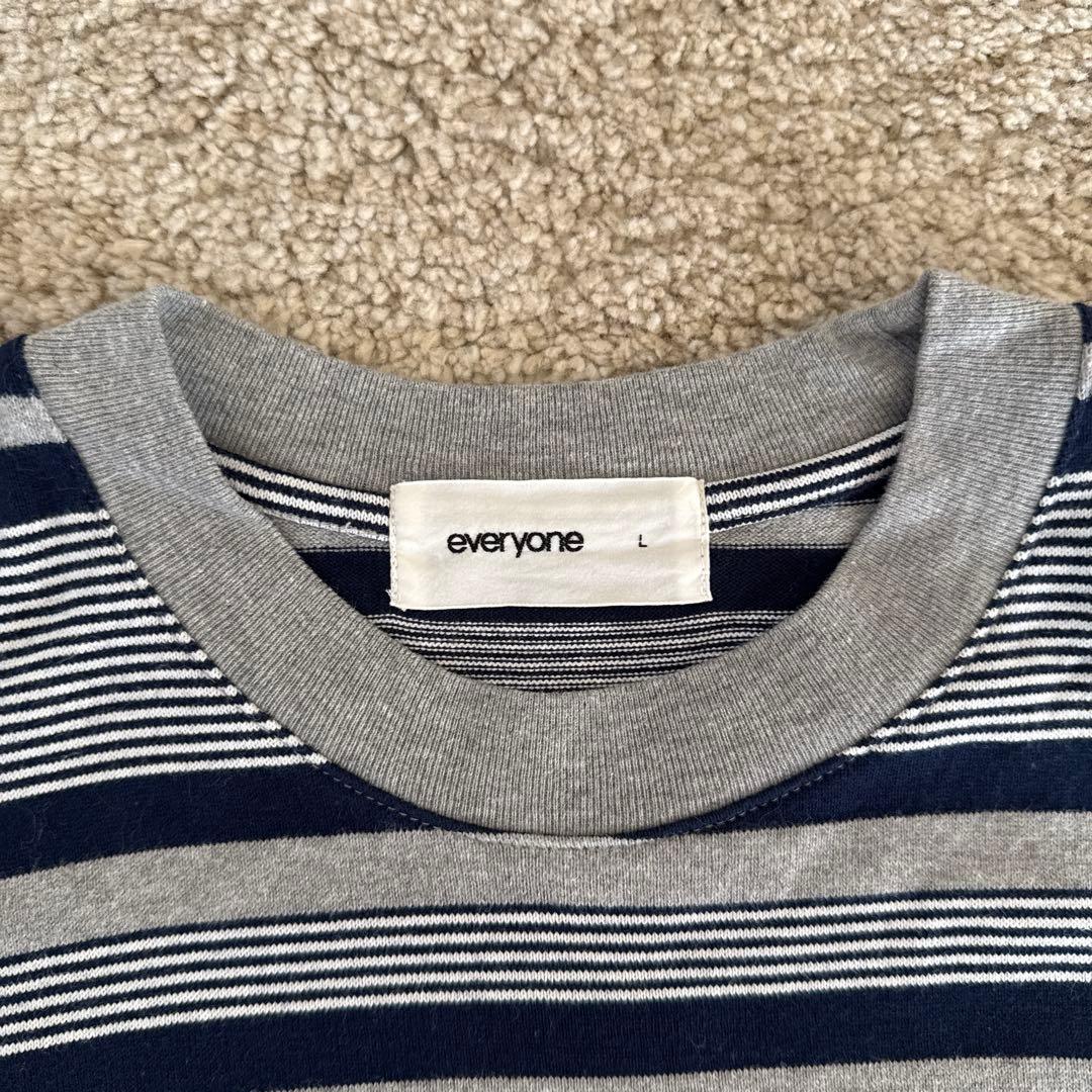 everyone border tee shirt Lサイズ