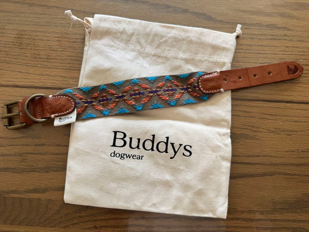 Buddys dog wear エスニック柄犬用首輪