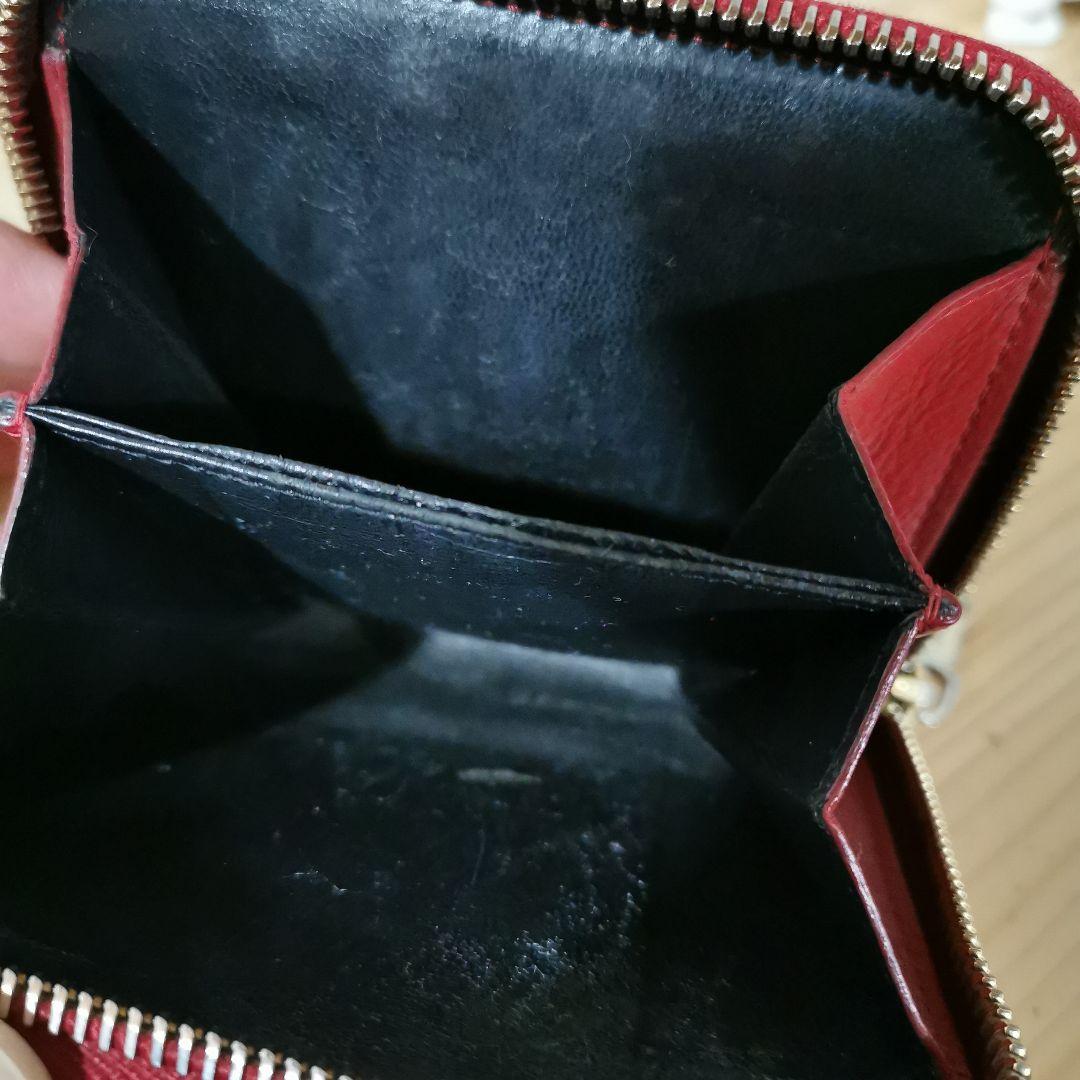 YSL レザー 二つ折り財布