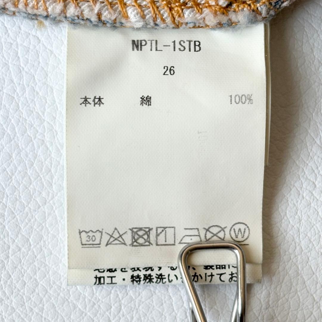 新品　CIOTA(シオタ)インディゴスビンコットン 13,5ozストレートデニム