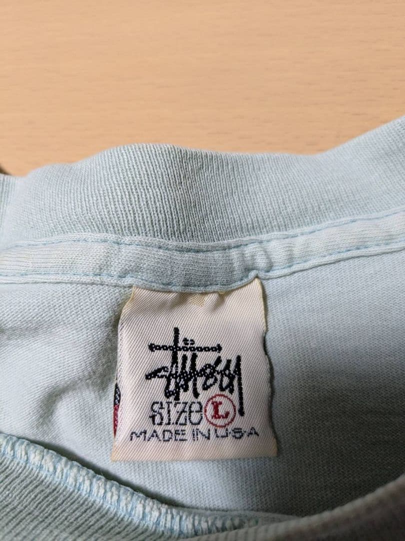 OLD STUSSY 白タグ Tシャツ USA製