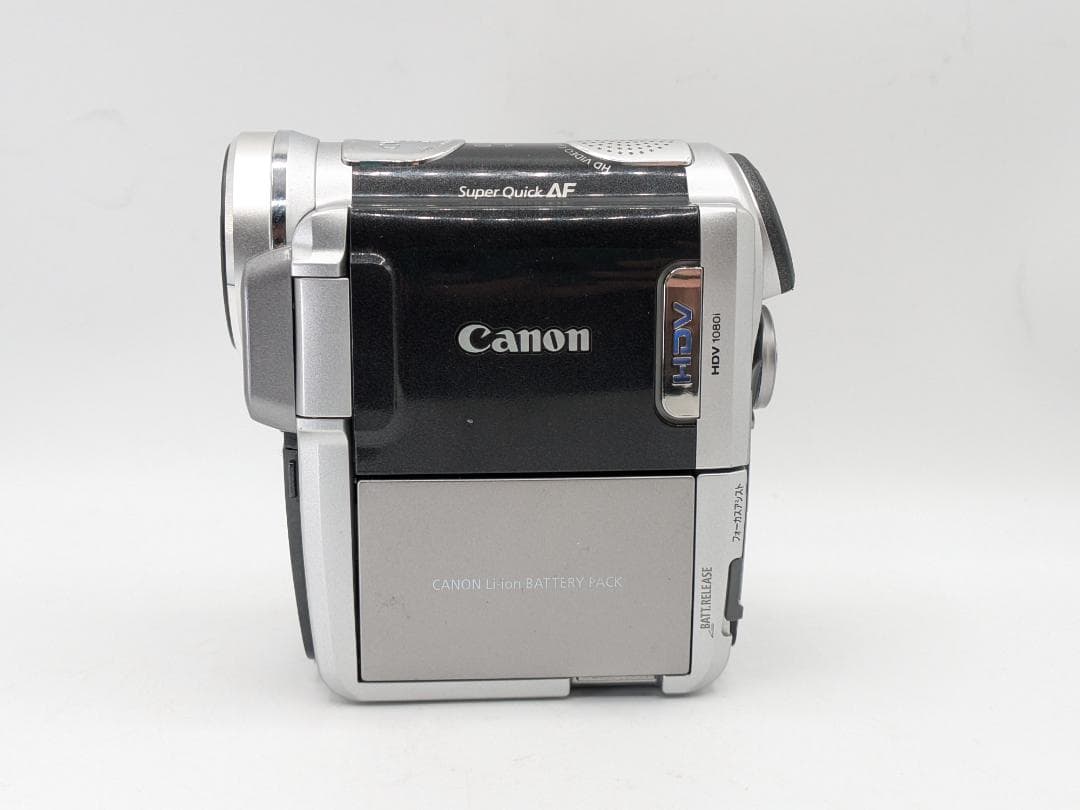 【きれいに録再可・美品】Canon MiniDVカメラ IVIS HV10