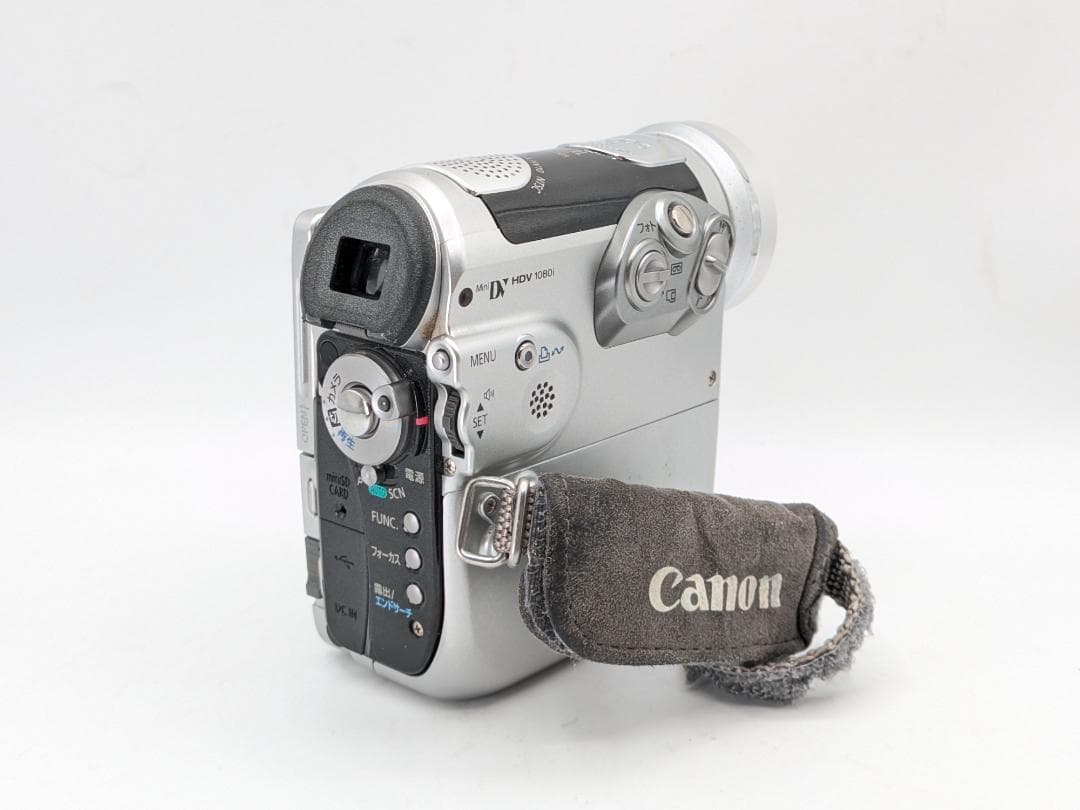 【きれいに録再可・美品】Canon MiniDVカメラ IVIS HV10