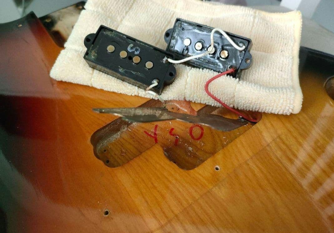 70年代 FERNANDES FPB-60FL カスタム フレットレス版