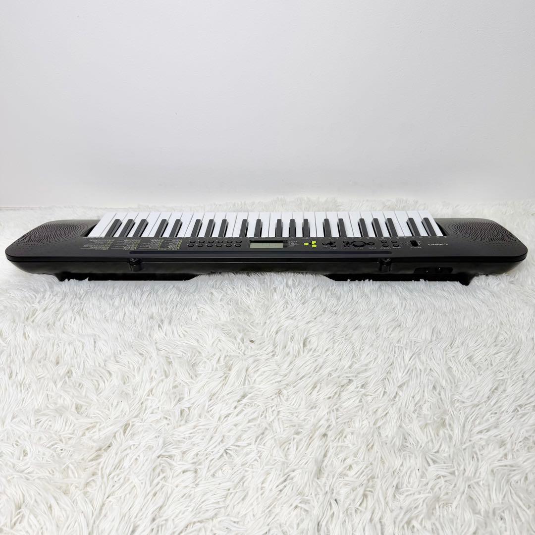 美品 CASIO CTK-240 キーボード 49鍵 コンパクト ACアダプタ付