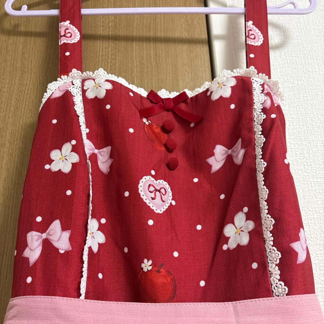 chalmiere スウィーティアップル　ジャンパースカート